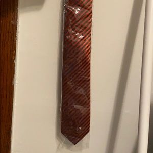 Orange and Black Men’s Tie